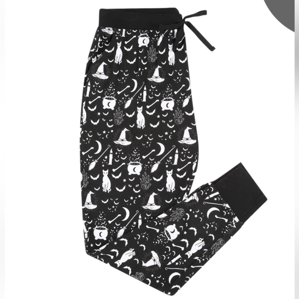 2/$50 Emerson and Friends - Halloween Hocus Pocus Womens Bamboo Pajama Joggers